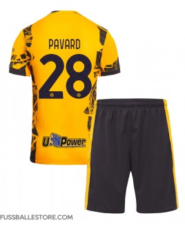 Günstige Inter Milan Benjamin Pavard #28 3rd trikot Kinder 2024-25 Kurzarm (+ Kurze Hosen)
